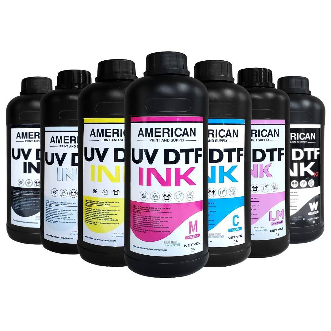 UV DTF ink for all UV DTF Printing Systems